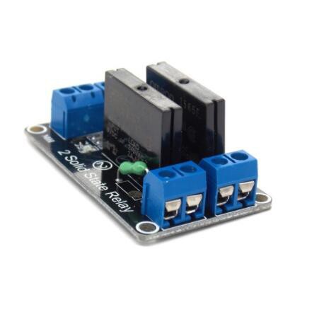 2 Channel 5V 12V 24V DC Relay Module Solid State Low Level G3MB-202P Solid State Relay SSR  for AVR DSP arduino Diy Kit