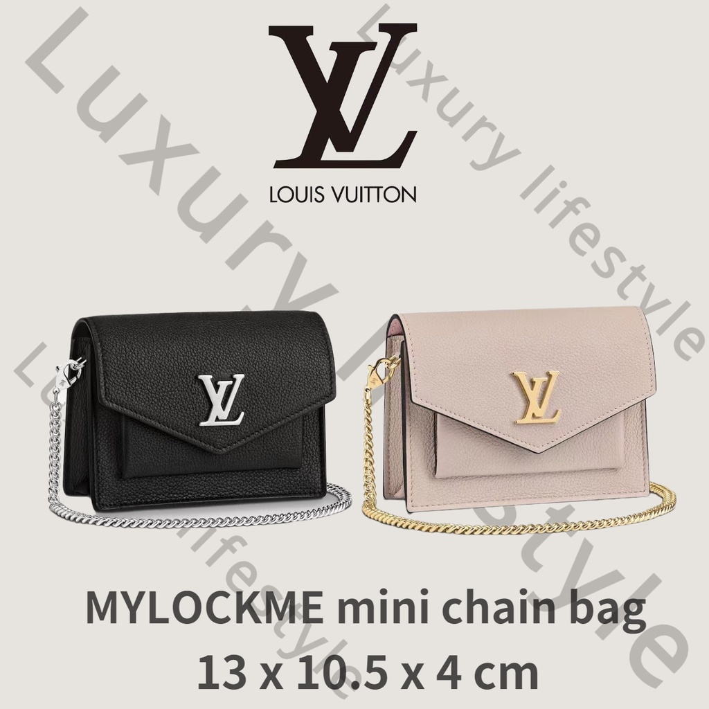 Shop Louis Vuitton LOCKME 2022 SS Mylockme chain pochette (M80673) by  Chaos3