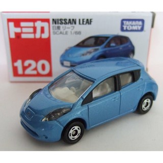 (ลดจาก 290-.)รถเหล็ก โมเดลรถ Tomica No.120 Nissan LEAF