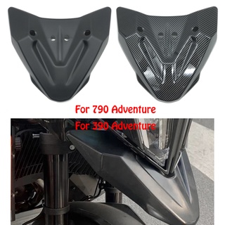 บังโคลนหน้าคาร์บอนไฟเบอร์ อุปกรณ์เสริม สําหรับรถจักรยานยนต์ KTM 390 790 Adventure ADV 2019 2020 2021