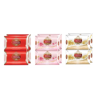 Imperial Leather Soap Pack x 4 สบู่อิมพีเรียล 100ก แพ็ค4 (เลือกสูตร)