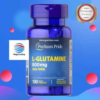 Puritans Pride L-Glutamine 500 mg / 100 Tablets