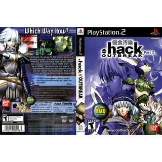 DOT HACK 3 [PS2 US : DVD5 1 Disc]