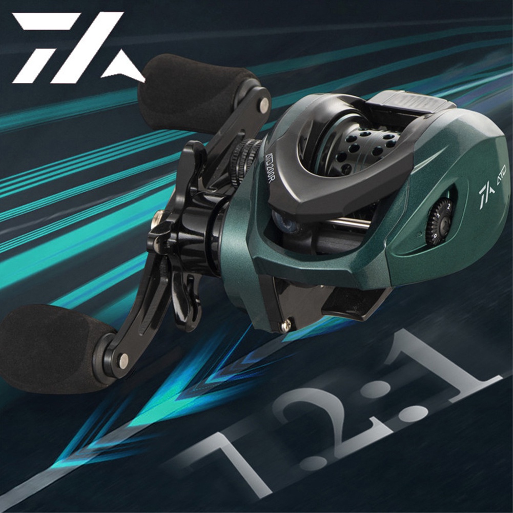 รอกเบทคาสติ้งสูงสุด 10KG รอกตกปลาลาก Ultra-Light 7.2: 1 Ratio เบรคแม่เหล็ก Baitcast Reel ยาวล้อหล่อ Reel Tackle - รูปที่ 3