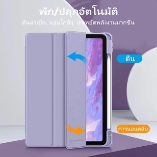 GOOJODOQ 🇹🇭 เคสไอแพด สำหรับ iPad Pro11 Air4 Air5 gen10 ​​10.9 gen9 8 7 10.2 Case ฝาครอบอะคริลิคใส