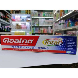 ( แพ็คคู่ ) Colgate total professional clean คอลเกตโททอลคลีน ยาสีฟันเพื่อฟันขาว ลดคราบพลัค