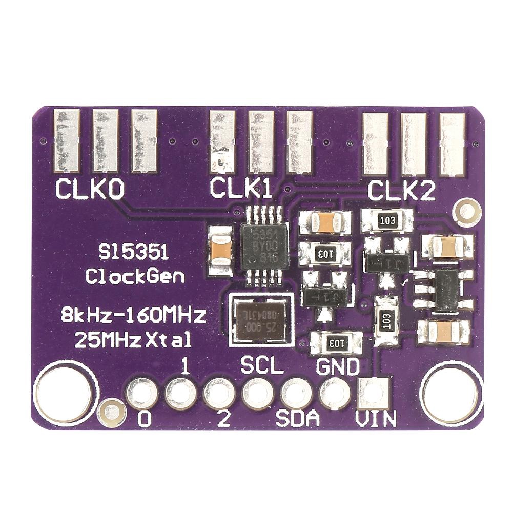 Si5351 I2C 25MHZ High Frequency Clock Generator Breakout Board Module
