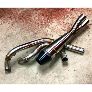 (พิมพ์ GVDR238 ลดอีก 80บาท)SAWICIKI SPEED EXHAUST For Harley-Davidson​ M8