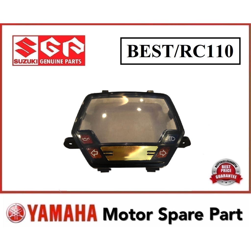 SUZUKI BEST / RC110 METER LENS 0 TUDUNG COVER KACA CERMIN METER BEST110 BEST-110 BEST 110 RC-110 RC 