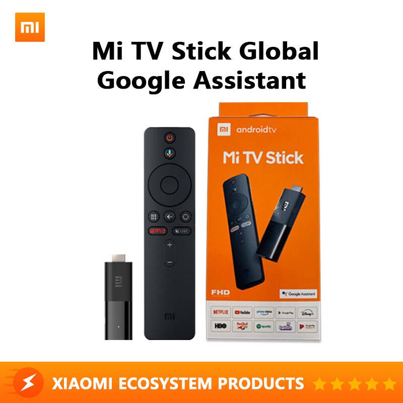 มีสินค้า Xiaomi Mi TV Stick Global 1080p HDR Netflix Android TV แอนดรอยด์ทีวีสติ๊ก รองรับการสั่งงานด