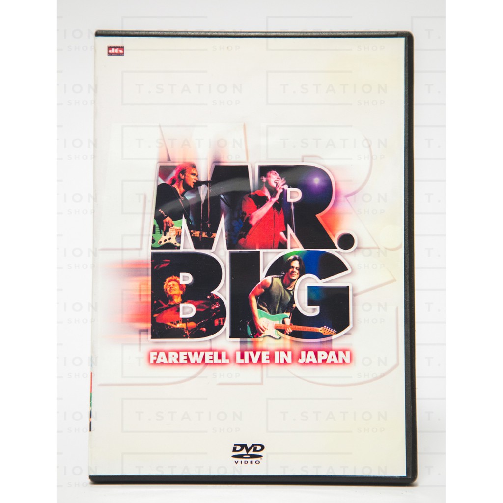 [[ DVD คอนเสิร์ต ]] Discogs Mr. Big - Farewell Live In Japan