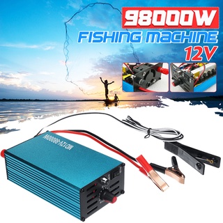 อัลตราโซนิกอินเวอร์เตอร์ 98000W DC 12V สีน้ำเงินเครื่องตกปลาไฟฟ้าอัลตราโซนิกอินเวอร์เตอร์เครื่องตกปลาฟิชเชอร์พลังงานสูง