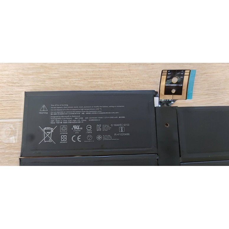 BATTERY ORIGINAL  Surface แบตเตอรี่ ของแท้  Surface Pro 5 1796  G3HTA038H   DYNM02