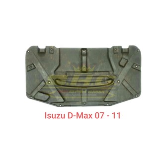 แผ่นกันร้อนฝากระโปรง DMax 07-11 Isuzu หน้า + ฟรีกิ๊บกด 16 ตัว (แท้)