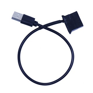 Tbth สายเคเบิลอะแดปเตอร์เชื่อมต่อพัดลมระบายความร้อน USB เป็น Molex 4 Pin 1 ฟุต สําหรับคอมพิวเตอร์ PC