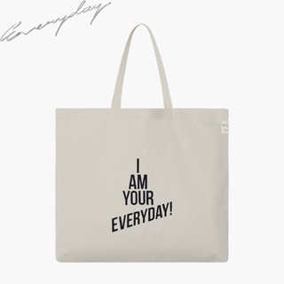 Everyday Karmakamet DNA Tote Bag ถุงผ้าแคนวาส กระเป๋าผ้าแคนวาส กระเป๋ากระเป๋าสะพายข้าง กระเป๋าสกรีนลาย I love my life