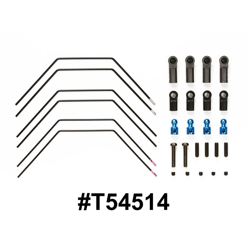TAMIYA 54514 XV-01 STABILIZER SET (FRONT & REAR) (XV-02)