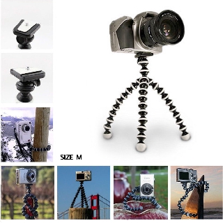 Flexible NV-GP045 Octopus Tripod Medium ขาตั้งกล้องปลาหมึก