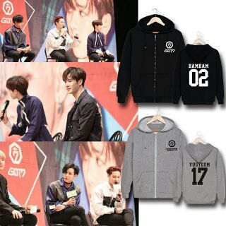 เสื้อฮู้ดมีซิป Got7 มีเก็บเงินปลายทาง