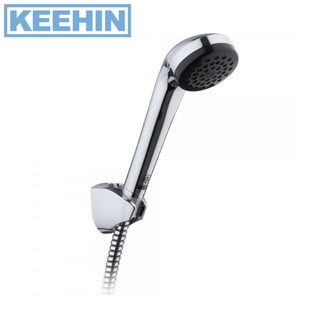 BA01-50 ฝักบัวสายอ่อน ปรับน้ำ 1 ระดับ ขนาด Ø 7 ซม. พร้อมสายอะคริลิค Hand Shower Set (1 function) Chrome Ø 7 cm BA01-50