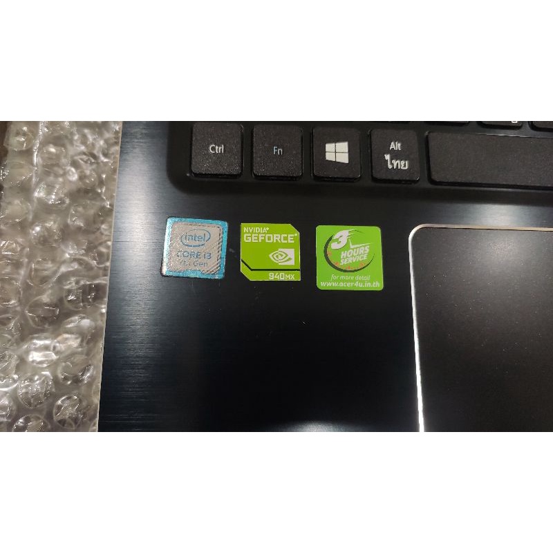 keyboard Acer A515-51 พร้อมด้วย touchpad ลำโพงและusb มือสองสภาพสวย