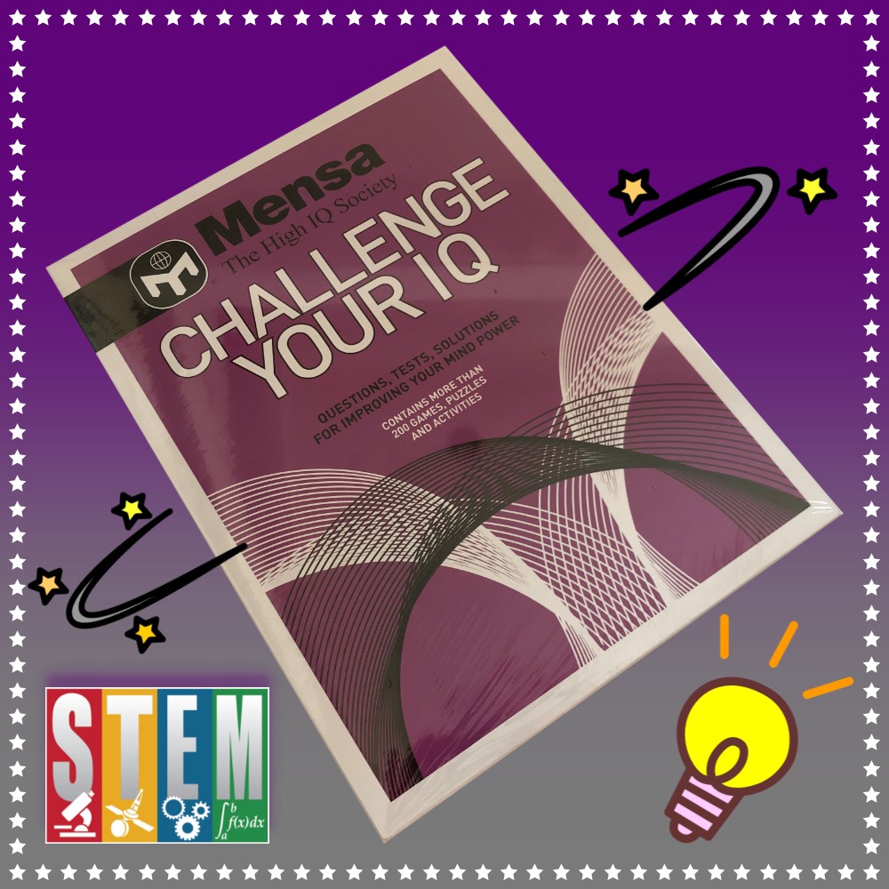 ชุดกิจกรรมเสริมสร้างไอคิว Challenge your IQ by Mensa