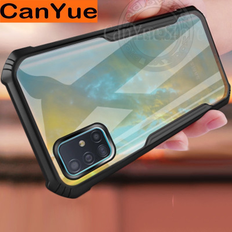 Shockproof Clear Phone Casing Samsung Galaxy Note20 Ultra FE Note10 Lite Plus Note10+ Note9 Note8 A12 A32 5G J2 Prime J4 J6 Plus J4+ J6+ Case Note 20 10 Ultra 10+  10lite Back Cover Protective Airbag Shell Bumper Transparent Covers Cases