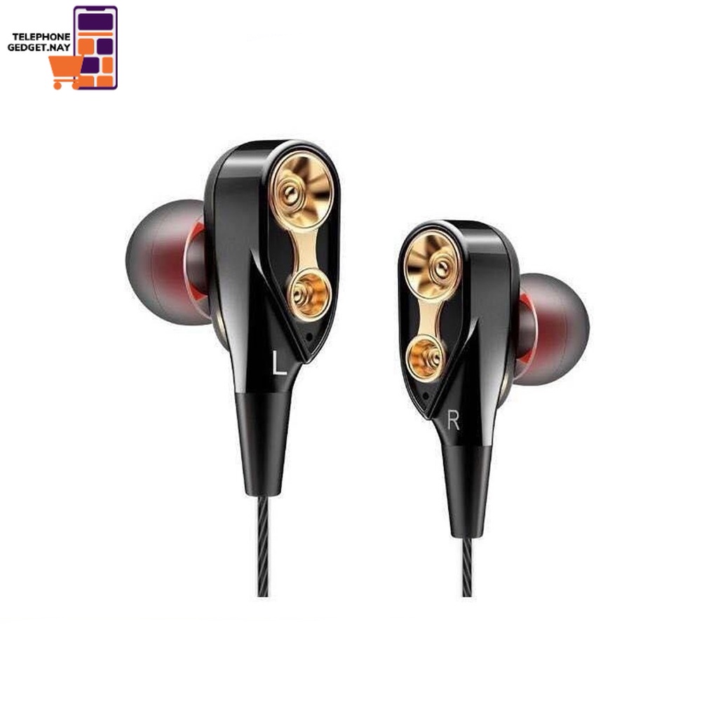 QKZ CK8 หูฟัง อินเอียร์ 2 Dynamic Driver มี ไมโครโฟน เบสแยกเสียงได้ดี ชัดเจน เบสหนัก อิมแพคแน่น จัดจ