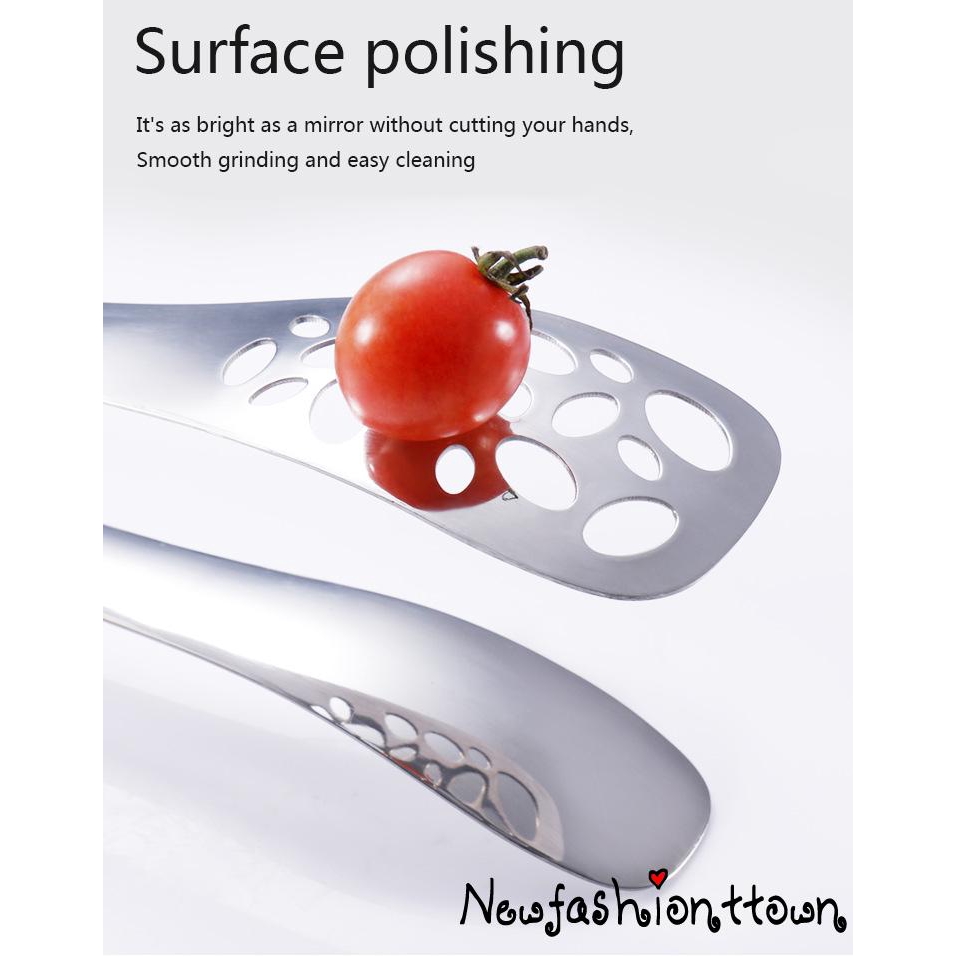 ღtwღFood Pliers Barbecue Supplies Fry HeatResistant Bread Steak Clips