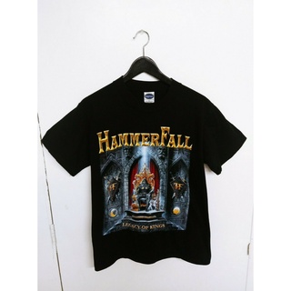 ขายดี!ขายดี เสื้อยืดลําลอง แขนสั้น คอกลม พิมพ์ลาย Hammerfall Legacy Of Kings Heavy Metal Cygnus M BKnhfm99PMdmla69 สไตล์