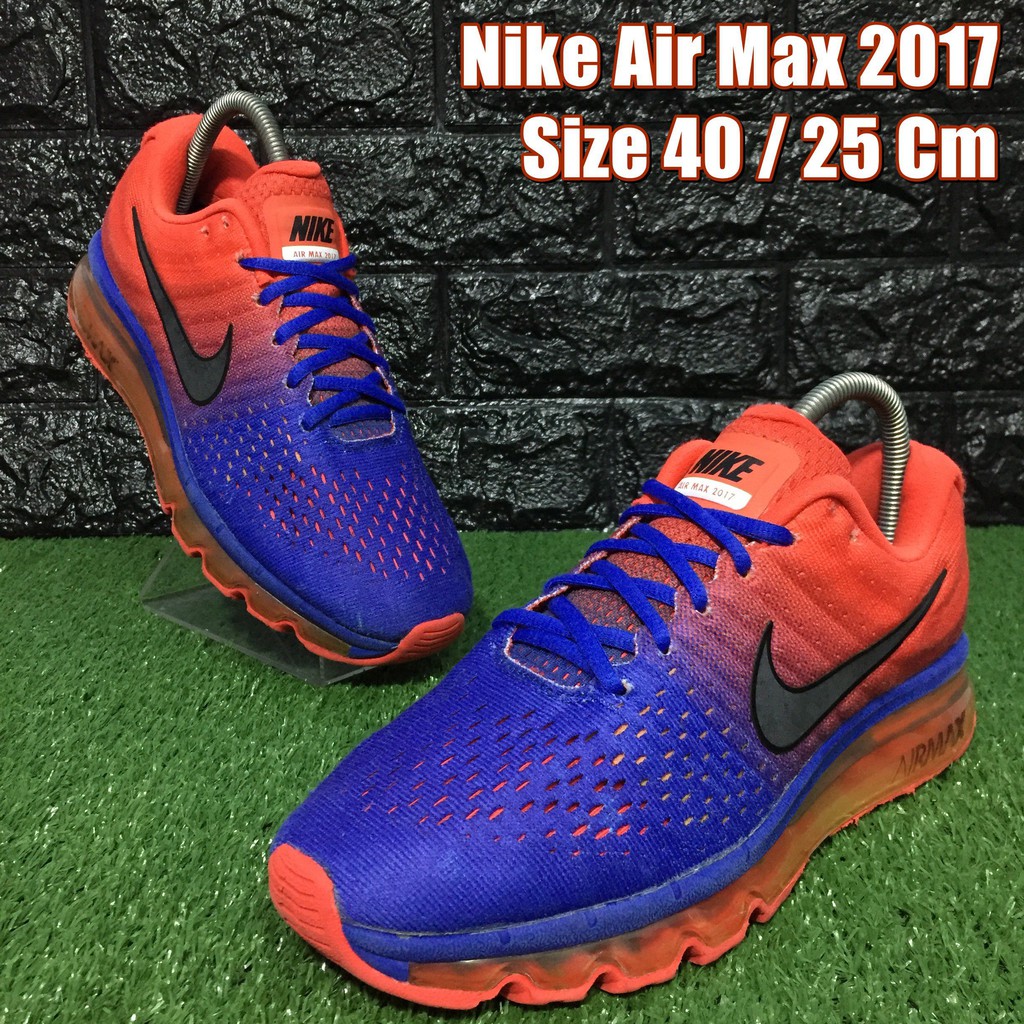 Nike Air Max 2017 รองเท้าผ้าใบมือสอง