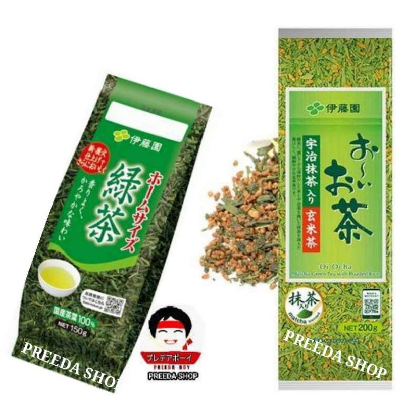 Itoen Matcha Green Tea  ชาเขียว ชาข้าวคั่ว ชาเขียวญี่ปุ่น เกนไมฉะ ชาเขียวข้าวคั่ว ชนิดใบ จากญี่ปุ่น 