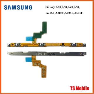 สายแพรชุด Pwr.On-Off Samsung Galaxy A20,A30,A40,A50,A205F,A305F,A405F,A505F