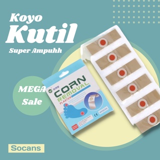 KUTIL MEDITAN - koyo obat kaki tangan penutup mata ikan - 6 plaster