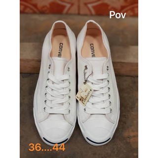 Converse Jack Purcell รองเท้าผ้าใบคอนเวิร์ส รองเท้าผ้าใบลำลอง Unisex Size:37eu-45eu