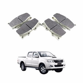 SUNWA ผ้าเบรคหน้า ดิสเบรคหน้า TOYOTA โตโยต้า HILUX VIGO ไฮลักซ์วีโก้ (4WD) 2004~, ฟอร์จูนเนอร์ #504