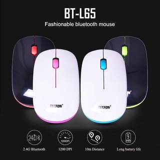 Mouse Tecfon 2 ระบบ ไร้สาย+ บลูทูธ รุ่นBT-L65