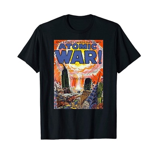 เสื้อยืด พิมพ์ลายหนังสือการ์ตูนศิลปะ War สไตล์วินเทจ สินค้าขายดีS-5XL