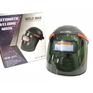 หน้ากากเชื่อม อัตโนมัติ ยี่ห้อ WELD MAX