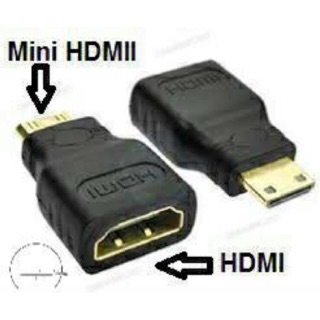 หัวแปลง HDMI ADAPTER MINI HDMI TO HDMI (M/F)