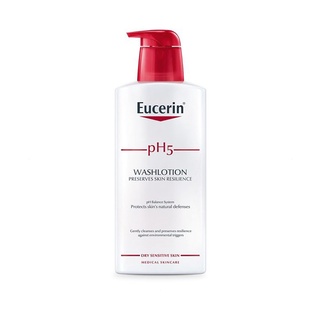 Eucerin pH5 wash lotion โลชั่นอาบน้ำ ยูเซอร์ริน  Eucerin pH5 Skin-Protection Wash Lotion โลชั่นอาบน้ำสูตรถนอมผิว