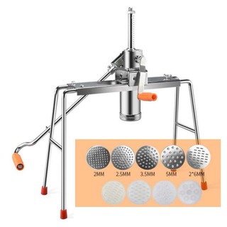 เครื่องทำเส้น ที่บีบเส้น เครื่องกด สำหรับทำเส้นพาสต้า สปาเก็ตตี้ ราเมง มักกะโรนี เส้นก๊วยเตี๋ยว มีแบบถึง 9 หัว