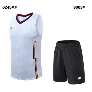 เสื้อกีฬาแบดมินตัน แขนสั้น ระบายอากาศ แบบแห้งเร็ว 62466 2022