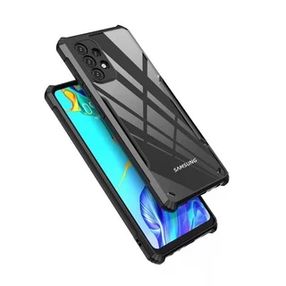A13 LTE 4G/A13 Lite 4G/A04S/M23เคสกันกระแทกขอบสีหลังใสSamsung Galaxy M53/F23/M33/A23/A53 5G/A13 4G/A13 5G/A33 5G/A73 5G