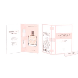 💯 GIVENCHY  Irresistible eau de toilette fraiche (1ml) น้ำหอมขนาดทดลอง