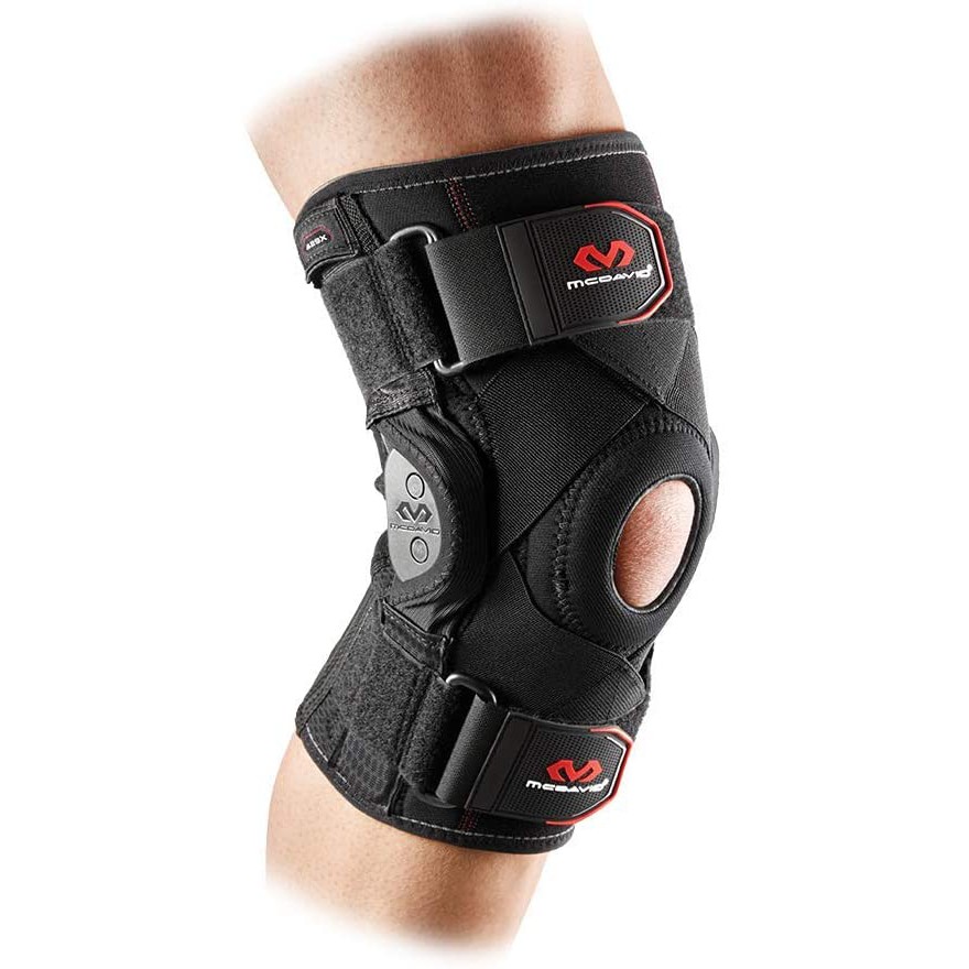 McDavid 429X ที่รัดเข่า Knee Support สนับเข่า แกนเหล็กพับ สายไขว้หน้า ซัพพอร์ตเข่า อุปกรณ์พยุงเข่า เ