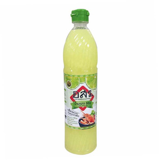  * พร้อมส่ง * อสร. น้ำมะนาว55% 700 มล. x 3 ขวด PFO. Lime Juice Mix 55% 700 ml x 3