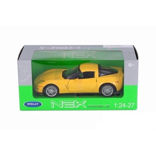 โมเดลรถ 1:24 2007 Chevrolet Corvette Z06 [WELLY]