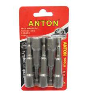 Anton - ชุด Magnetic Nutsetter 5 ชิ้น ขนาด 8 มม. x 42 มม. 5 ชิ้น