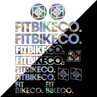 ชุดสติกเกอร์รูปลอกสำหรับ Fitbikeco กรอบจักรยาน MTB BMX ไวนิลดีคอลตกแต่งร่างกายชุดสติกเกอร์